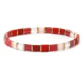 Red Pink Gold Boho