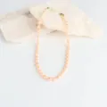 37cm+3cm di Estensione / Collana di Perle Rosa Chiaro