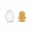 6# Small Gingerbread Man / White