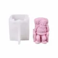 13# Sleeping Santa / White