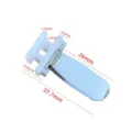 H Clip + Square Card Slot / White