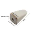 Square Silicone Square Sheet Clip / Off White
