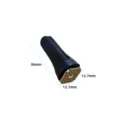 Round Silicone Square Sheet Clip / Black