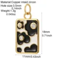 Rectangular Floral (AC23051G11)