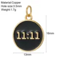 Number Round Tag (AC23011G10)