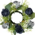 New Wreath Grey Navy Blue