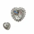 Double Shank Button / Silver