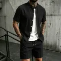 S / Top And Bottom / Black