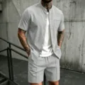S / Top And Bottom / Light Gray