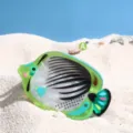 Green Tropical Fish Hair Claw (H1085) / Green