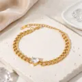 Gold / White Heart Zirconia