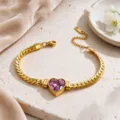 Gold/Pink Zirconia