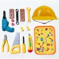 One Size / Set / 15-Piece Toy Set / Yellow