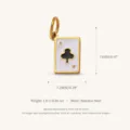 Ace of Clubs Poker Pendant