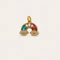 Rainbow Rhinestone Pendant