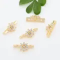 5 Rangées de Strass (Or)