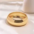 Bracelet Jonc Incurvé Étroit Lisse (As0075)
