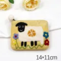 Yellow Black-Faced Sheep