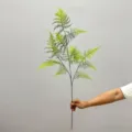100cm 13 Leaves Single Branch / Light Green