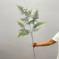 100cm 13 Leaves Single Branch / Dark Green