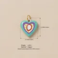 Blue Heart Pendant Only (Without Chain) No.4