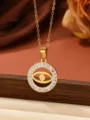 Boze Oog Ketting / Goud