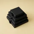 6x6x1.7cm (with sponge) / Black