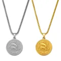 Pisces Zodiac Pendant / Steel