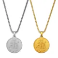 Libra Zodiac Pendant / Steel