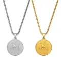 Aries Zodiac Pendant / Steel