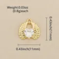 Pendant Only (Without Chain) / Gold