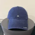 Réglable / Broderie de Lettres (Casquette Broderie An) / Bleu marine