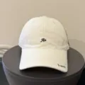 Réglable / Broderie de Lettres (Casquette Broderie An) / Blanc Cassé
