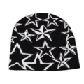 One Size / Black and White Star Pattern