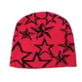 One Size / Red and Black Star Pattern