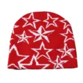 One Size / Red and White Star Pattern