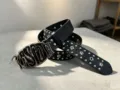 Large Letter Metal Buckle Style (1998) / Black