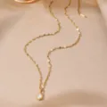 Stile Goccia Bianca (A) / Oro