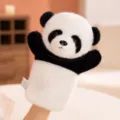Zwarte Panda Nertsenfluweel