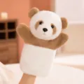 Bruine Panda Nertsenfluweel
