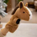 Donkerbruin Paard Flanel