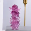 Purple-Red Fluorite Angel / Approx 8cm