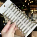 24 Pieces/Pack / Transparent Silver