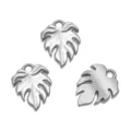 Stile Monstera (547) / 15X19mm / Colore acciaio