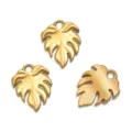 Stile Monstera (547) / 15X19mm / Oro