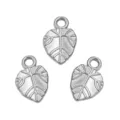 Stile Foglia (619) / 10X24mm / Colore acciaio