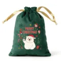 Bear Wearing Christmas Hat Pattern (SD12-5)