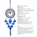 Evil Eye Elephant (NO.65) / Length 45cm/Weight 120g
