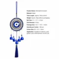 Small Round Eye Blue Tassel (NO.79) / Length 35cm/Weight 85g