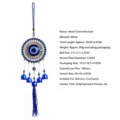Double Evil Eye Blue Tassel (NO.80) / Length 35cm/Weight 80g